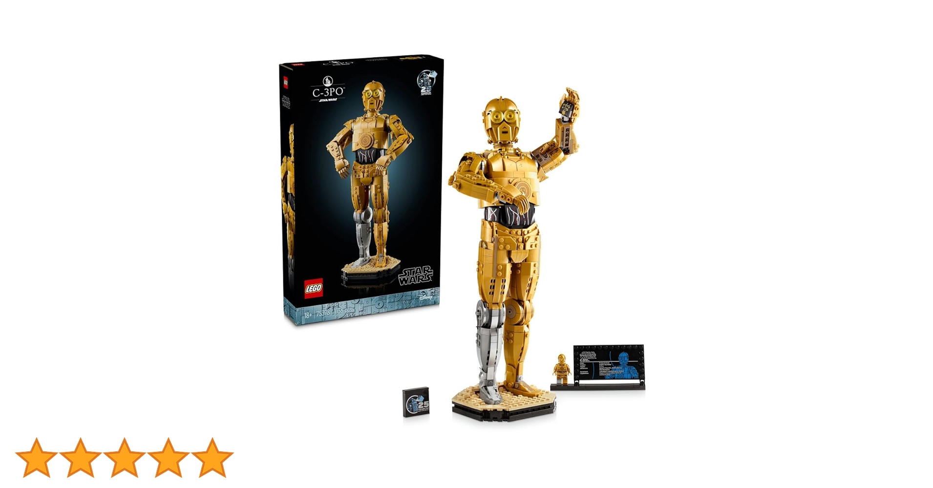 Glyosynth nu:synth アクションフィギュア　2種セット C-3PO™ 75398 | Star Wars™ | Oficjalnym sklepie LEGO® PL